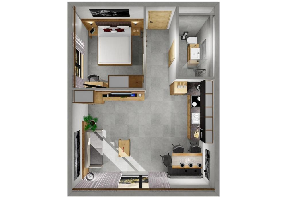 Neues Luxerioes Eingerichtetes Apartment Bock Зее Экстерьер фото